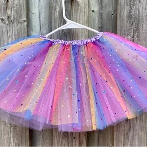 🔥2/$25 Rainbow Lavender Sparkle Tutus 4 Full Layer sparkle tutus